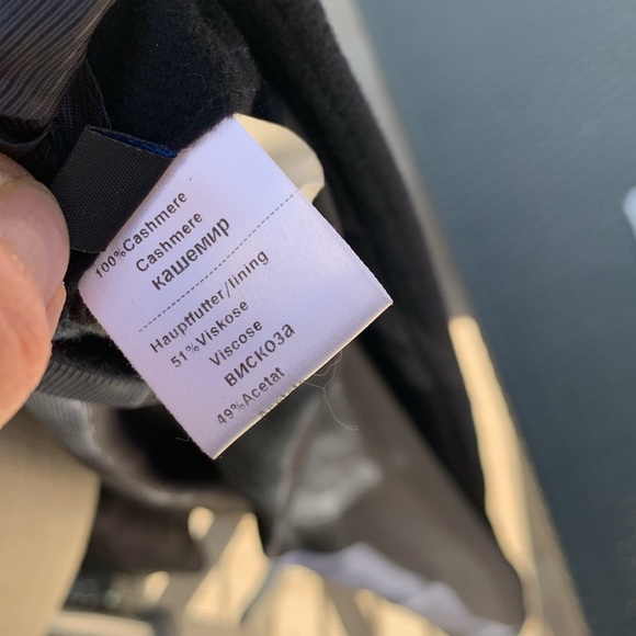 WINDSOR - Ing Loro Piana 100% Cashmere Coat- KaDeWe / Germany- EU/IT 56-US 46 - Picture 8 of 16